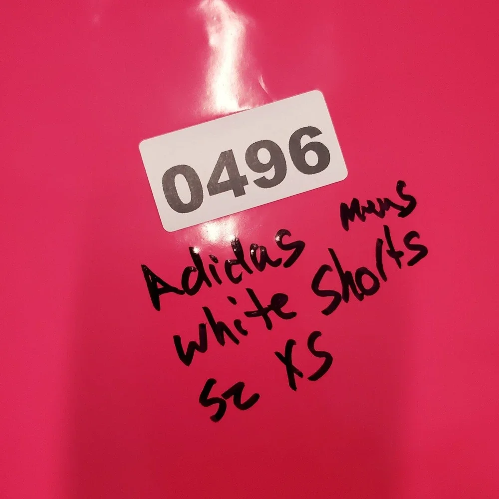 Adidas Squadra 21 Mens Football Shorts XS White Black Drawstring Waist Pull On